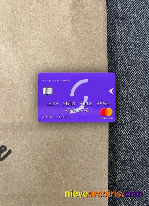 United Kingdom Starling bank mastercard photolook
